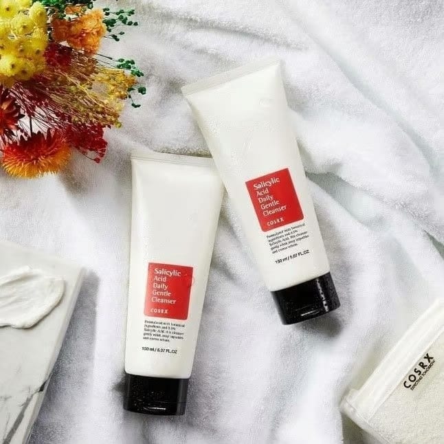COSRX SALICYLIC ACID DAILY GENTLE CLEANSER -150ML كوزركس غسول يومي مع ساليسليك اسيد -150 مل