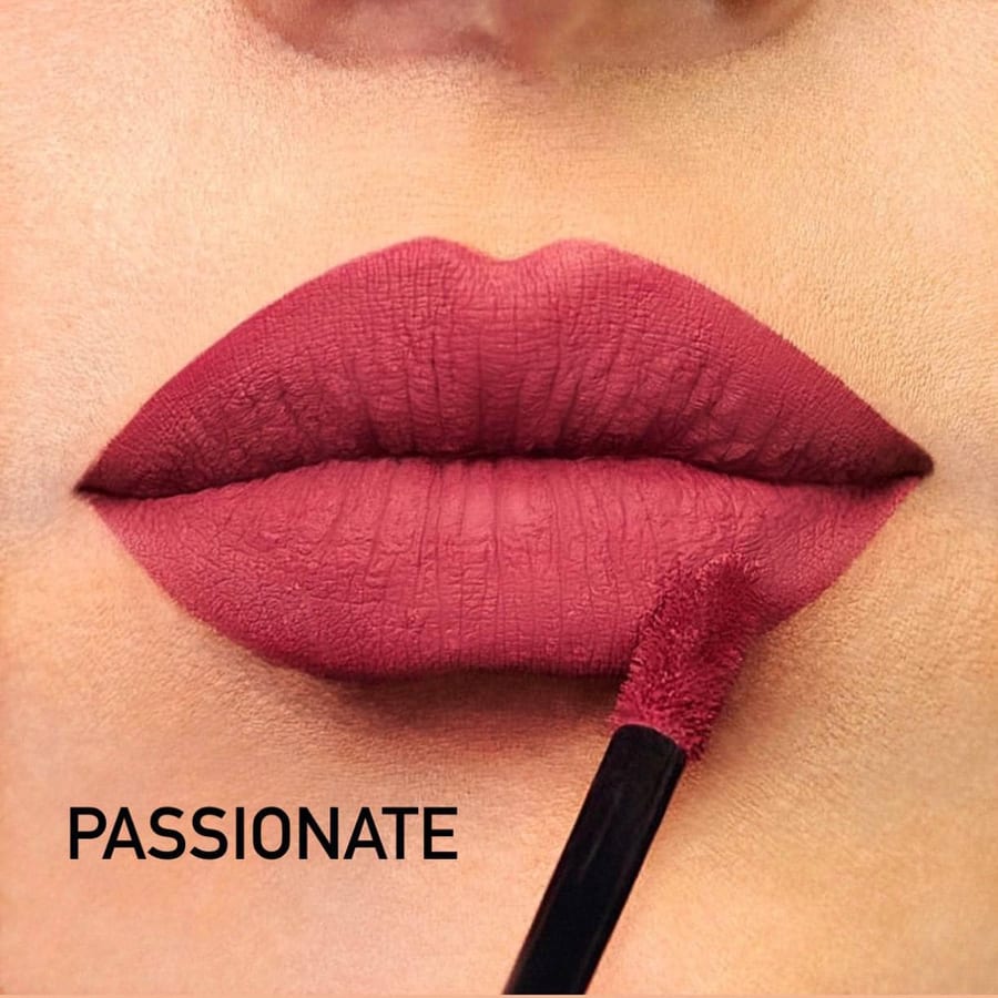 Nawras Sattar Velmatte Lipstick - Passionate حمرة نورس ستار مات
