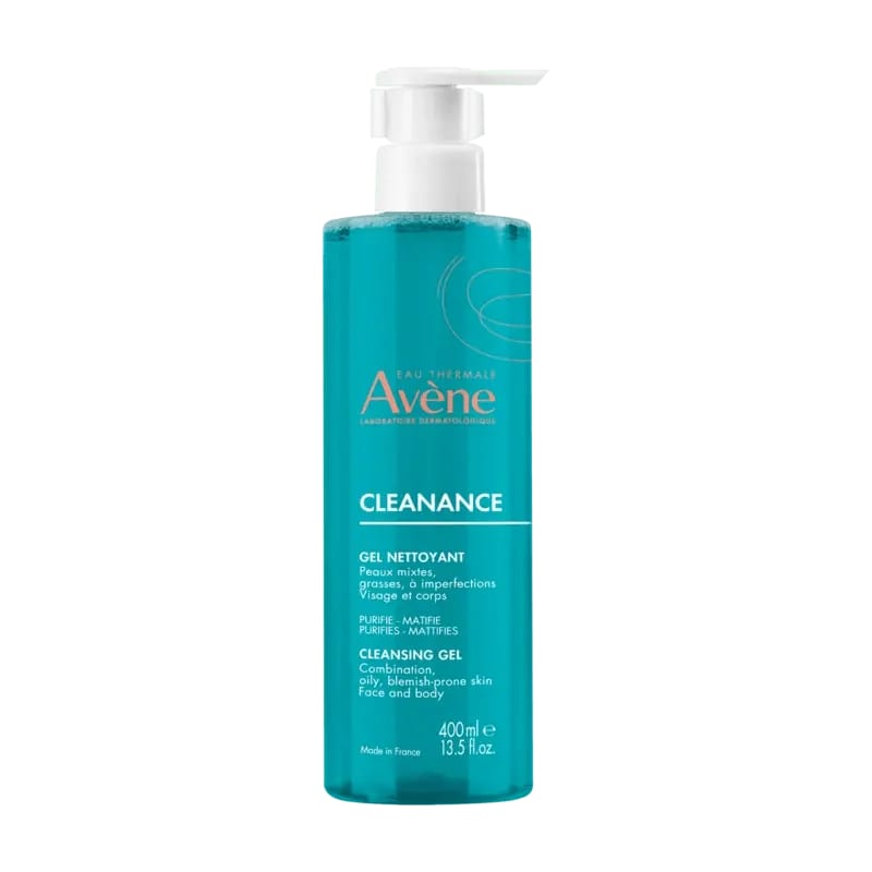 افين غسول للبشرة الدهنية والمختلطة 400 مل Cleanance Cleansing Gel Avene