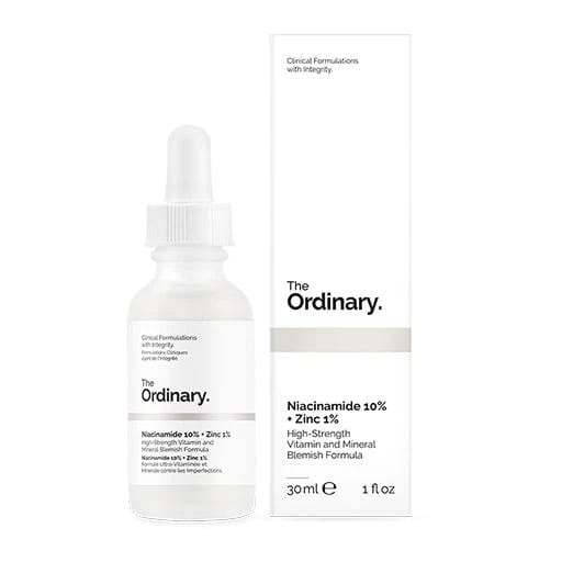 ذا اوردنري سيروم وجه يحتوي على نياسيناميد 10% وزنك 1 % 60 مل حجم كبير THE ORDINARY Niacinamide 10% + Zinc 1% - 60ml