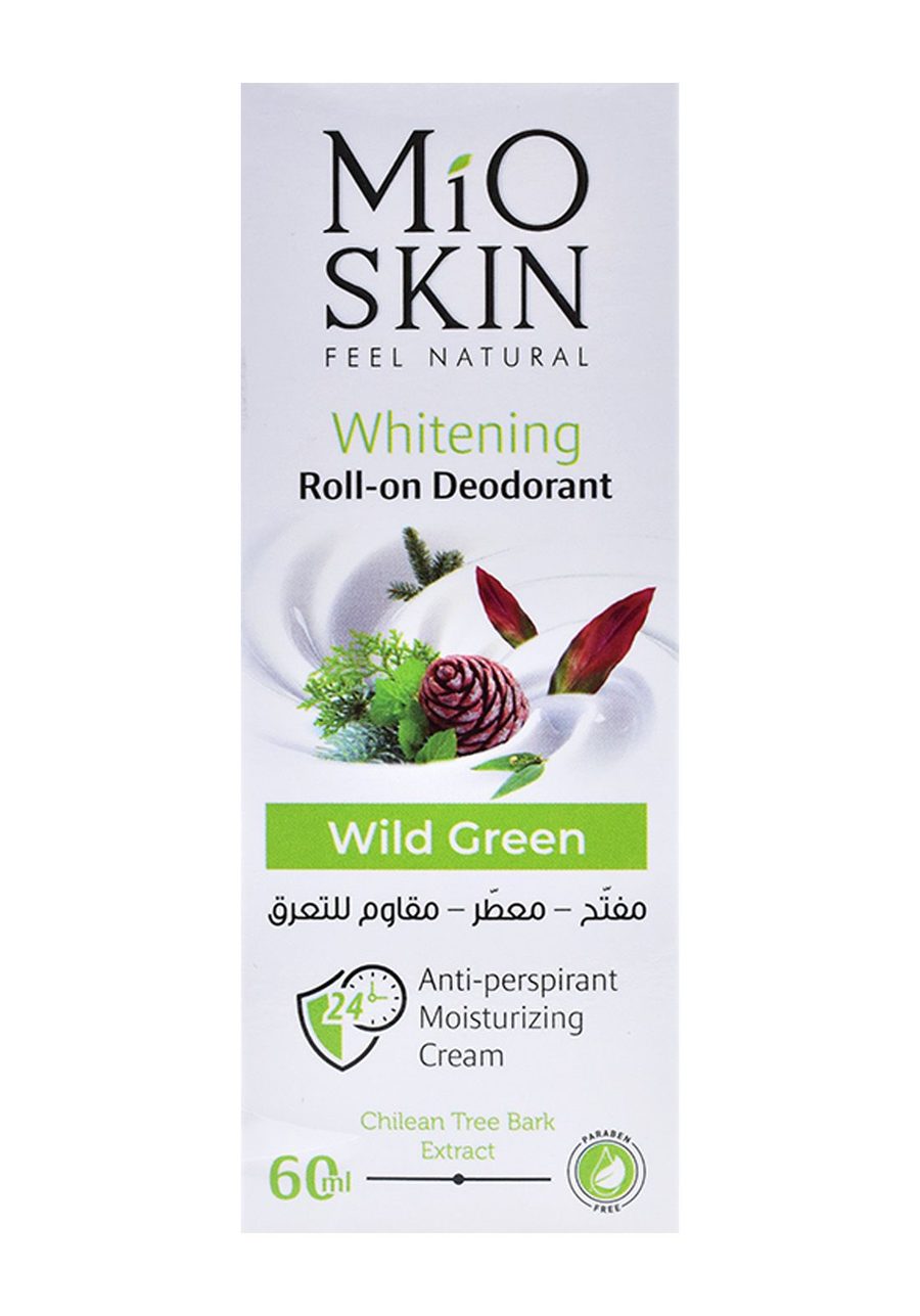 مضاد للتعرق 60 مل من ميو سكن Mio Skin Whitening Anti-Perspirant Wild Green