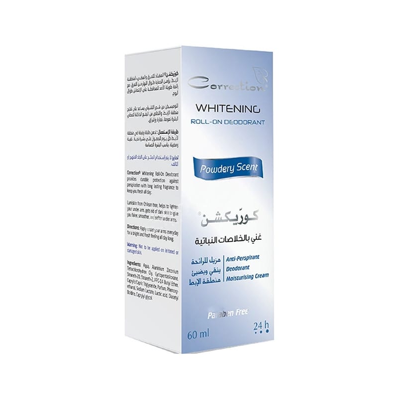 مزيل العرق 60 مل من كوريكشن ازرق