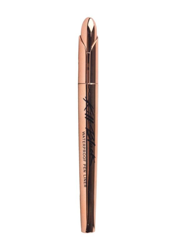 Kill Black Waterproof Pen Liner ايلاينر ذهبي
