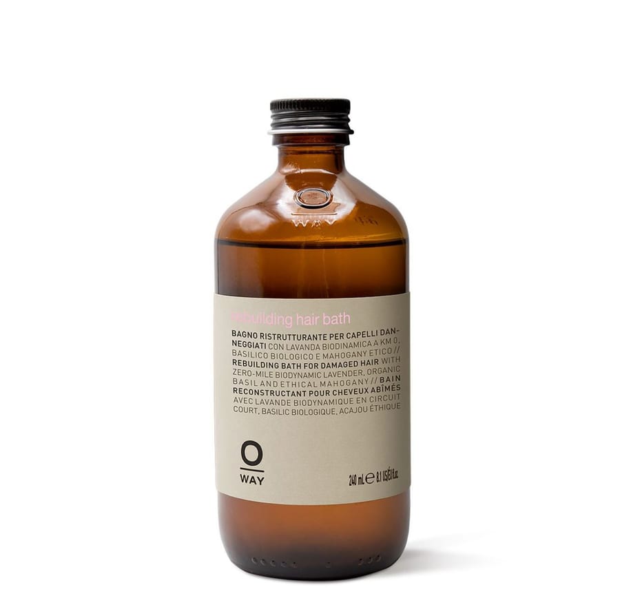 Oway rebuilding hair bath 240 ml او واي شامبو ترميم الشعر
