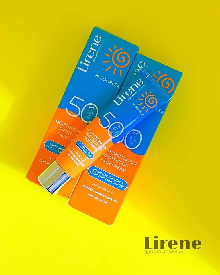 واقي شمس ليرين Lirene IR Complex 50spf High Protection 40ml