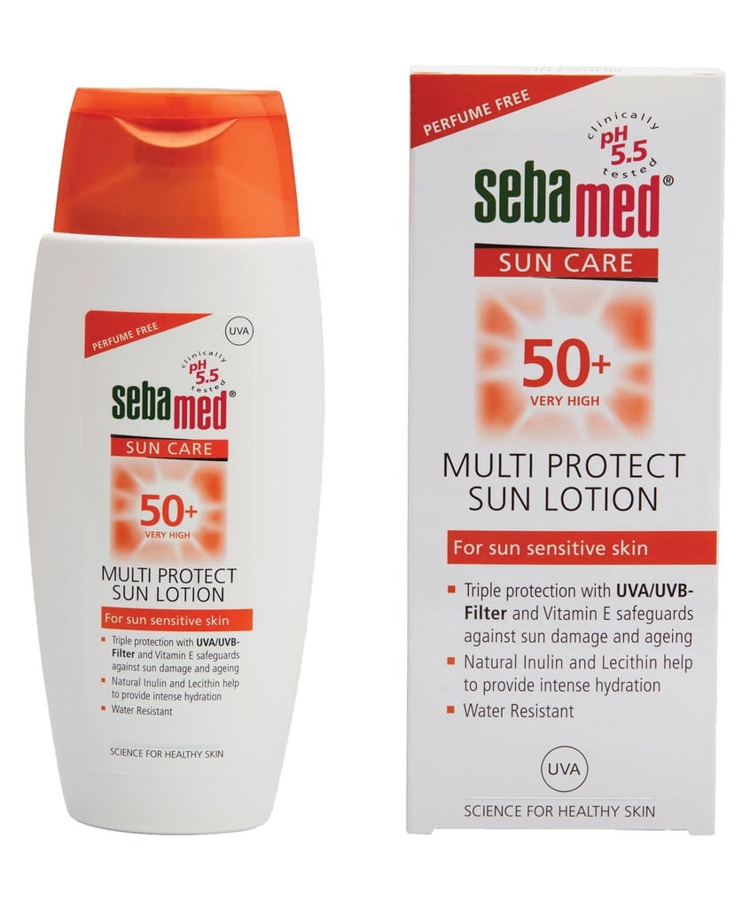 Sebamed Multi Protect Sun Lotion 50+ Very High لوشن واقي الشمس سيباميد