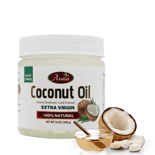 زيت جوز الهند العضوي من اصالة Asala Organic Coconut Oil - 448g