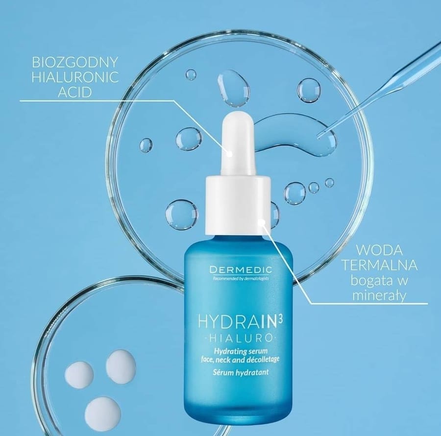 سيروم هاليرونيك ديرمدك Hydrain3 Hialuro Hydrating Serum ,
