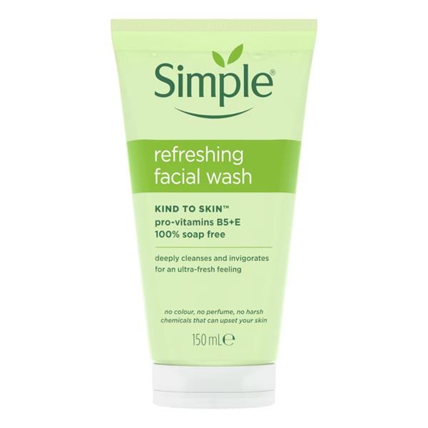 SimpleRefreshing Facial Wash 150ml غسول سمبل للبشرة الحساسة