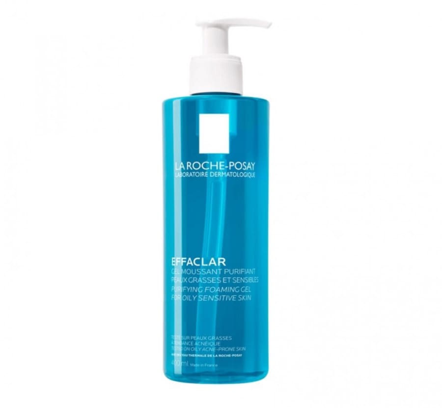 غسول رغوي لاروش بوزاي للبشرة المختلطة والدهنية 400مل Effaclar Cleansing Foaming Gel 400ml La Roche-Posay