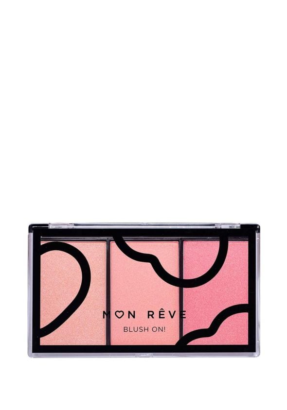 باليت مورد خدود درجة 01 من مون ريف Mon reve blusher trio peach