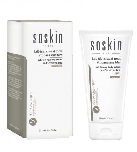 لوشن التفتيح للجسم ومناطق حساسة سوسكن Soskin Paris Whitening Body Lotion and Sensitive Area