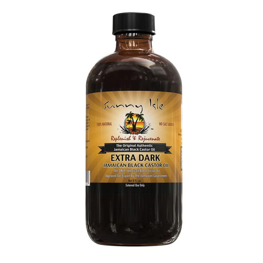 زيت الخروع الأسود الجامايكي الغامق من صني آيل علاج طبيعي 100٪ عالي الفعالية للشعر 236 ml