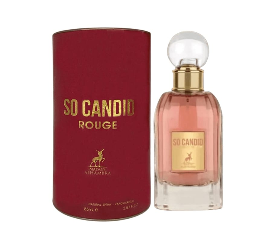 Maison Alhambra So Candid Rouge EDP 85 ml عطر ميزون الحمراء سو كانديد روج أو دو بارفان 85 مل