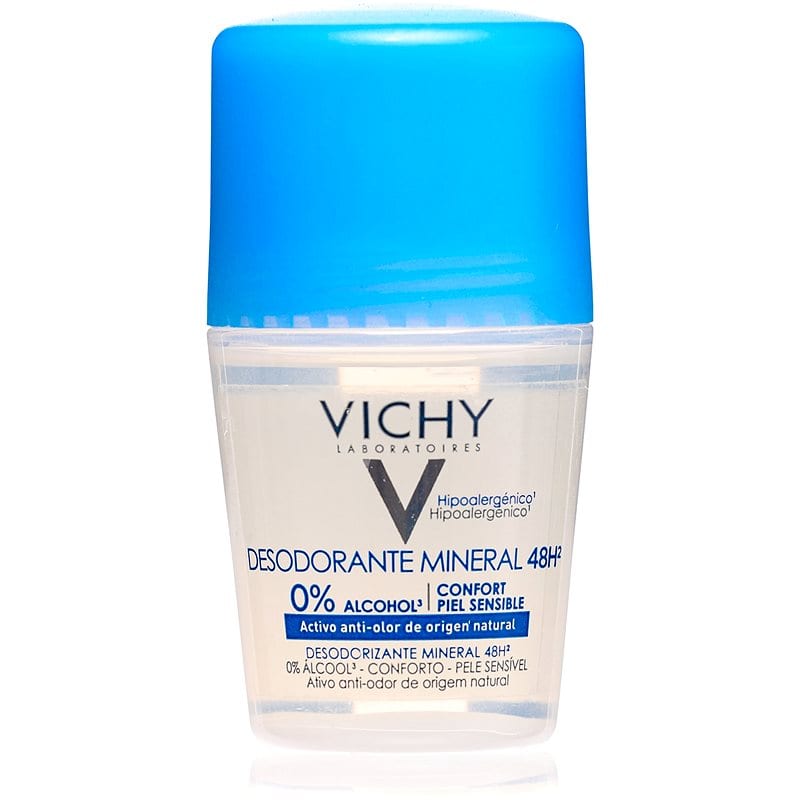 VICHY Deodorant Minéral 48H Roll-on 50 ml مزيل العرق فيشي مينيرال 48 ساعة رول أون 50 مل