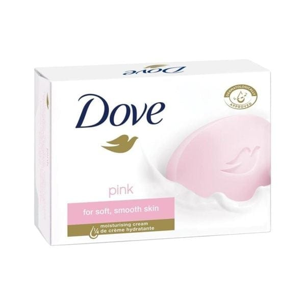 Dove Pink Soap صابون دوف قالب صابون كريم وردي 135 جرام