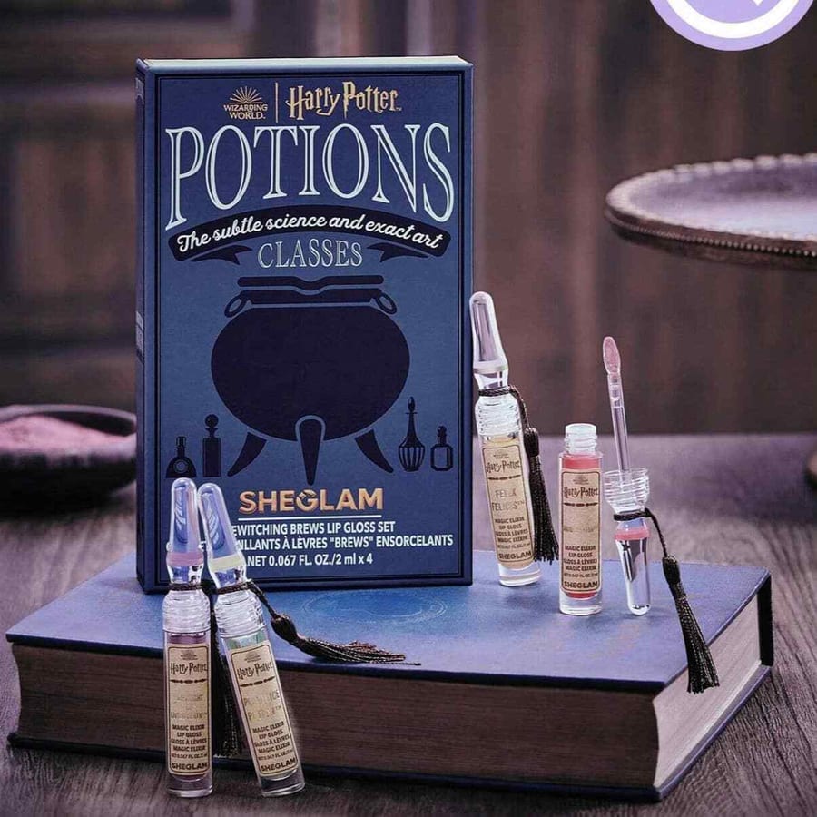 sheglam harrt potter potions مجموعة كلوس للشفاه هاري بورتر شيكلام