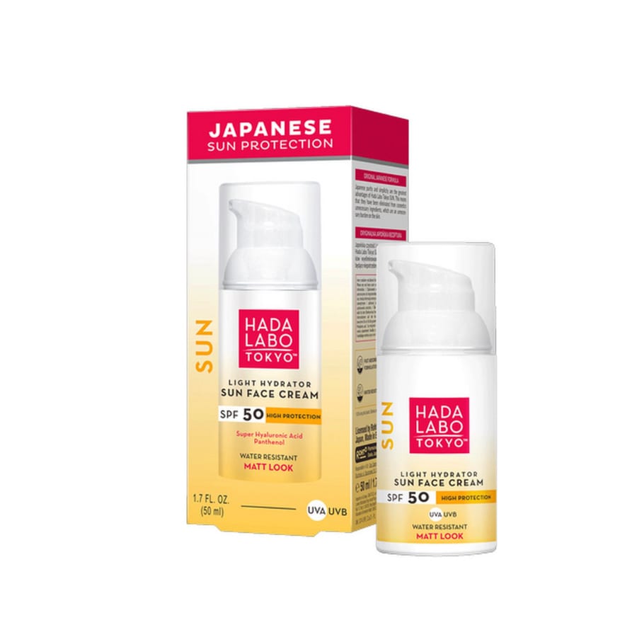 HADA LABO TOKYO SPF 50كريم واقي شمس هادا لابو طوكيو كريم ترطيب ومضاد للماء - 50 مل