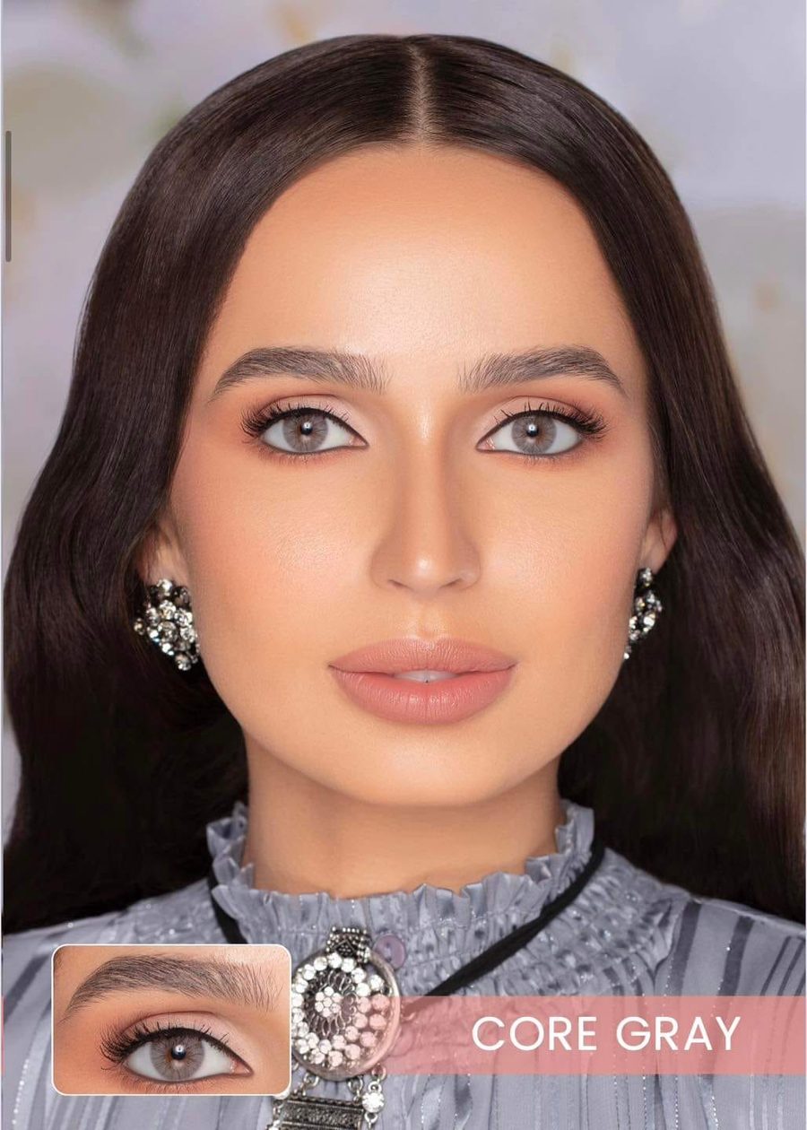 عدسات ناتشورال الشهرية CORE GRAY