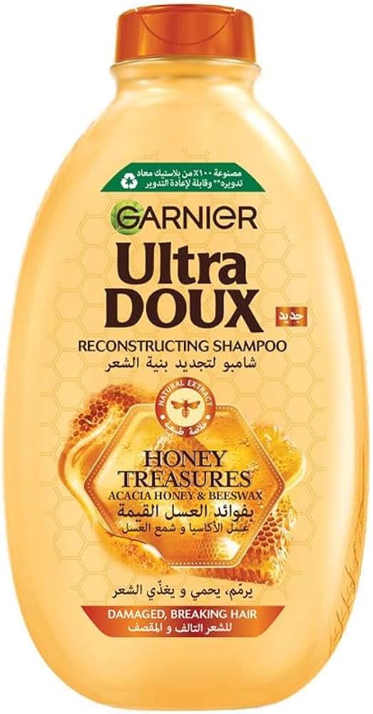 شامبو غارنييه الترا دولتشي بكنوز العسل 300 مل Garnier Ultra Dolce Shampoo Tesori Di Miele