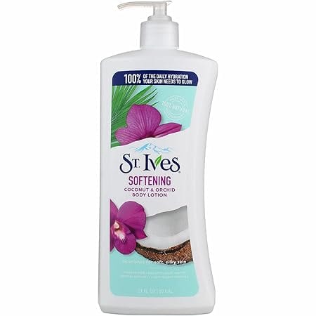 لوشن الجسم الطبيعي من ستيفز ، حليب جوز الهند ومستخلص الأوركيدSt. Ives Naturally Indugent Body Lotion, Coconut Milk and Orchid Extract