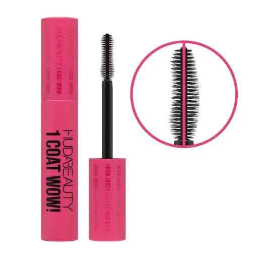 Huda Beauty 1 COAT WOW! - EXTRA VOLUME AND LIFTING MASCARA هدى بيوتي مسكارة واحد كوته واو