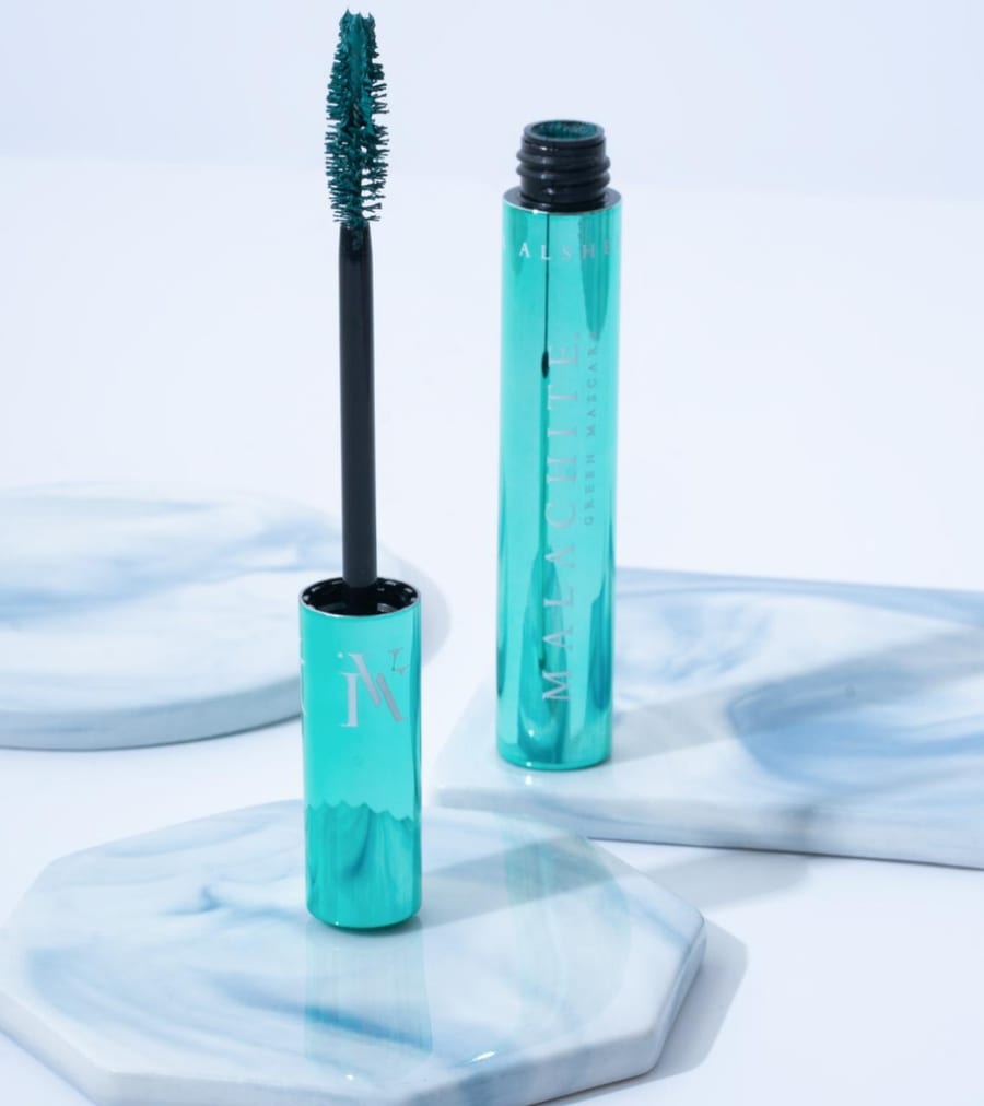 BY MINA AL SHEIKHLY Malachite Green Mascara, 9ml مينا الشيخلي ماسكارا ملكايت الخضراء