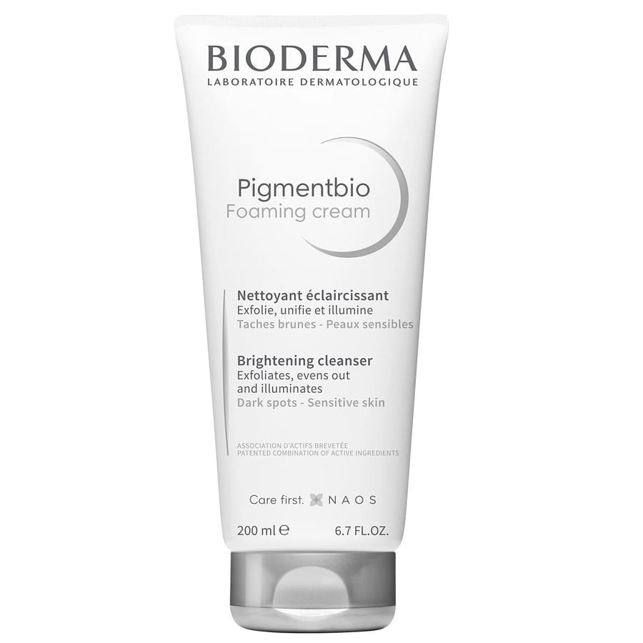 BioDerma Pigmentbio Foaming Cream 200ml غسول كريمي للوجه من بايوديرما لتفتيح البشرة ومعالجة التصبغات