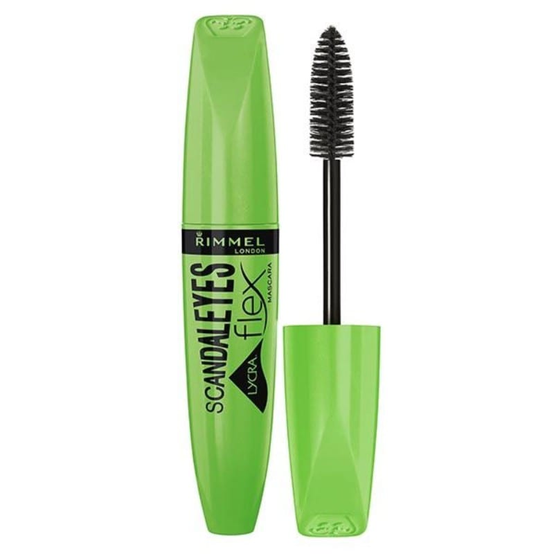 مسكارة ريميل لندن سكاندال آيز ليكرا فليكس 12 مل - 001 أسود رميل لندن Rimmel London ScandalEyes Lycra Flex 12ml - 001 Black