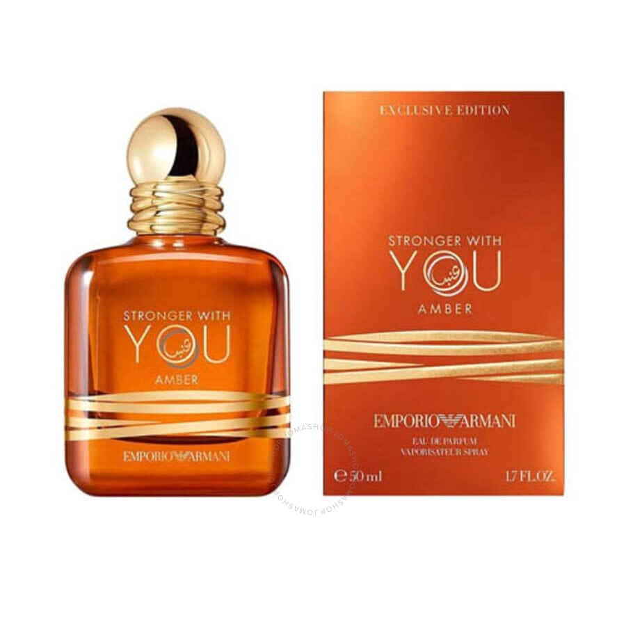 EMPORIO ARMANI Unisex Stronger With You Amber EDP عطر سترونك وذ يو عنبر 100مل