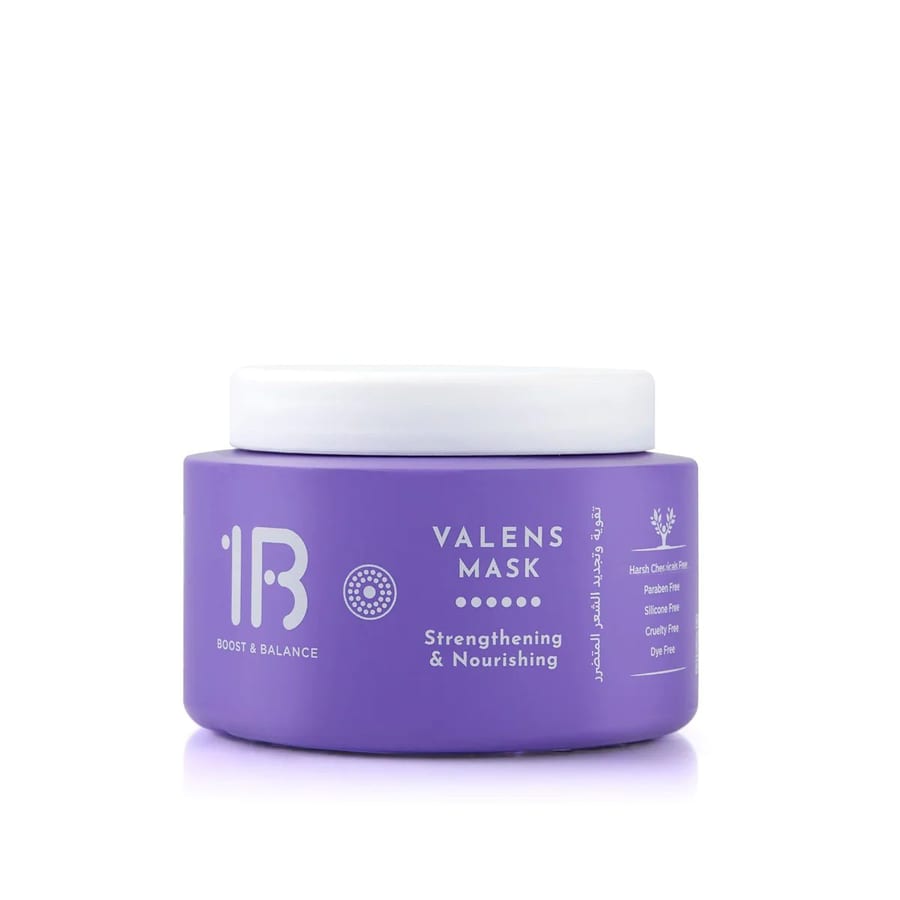 قناع الشعر ون بي فالينز - قناع مقوي ومغذي 1B Valens Hair Mask - Strengthening & Nourishing Mask