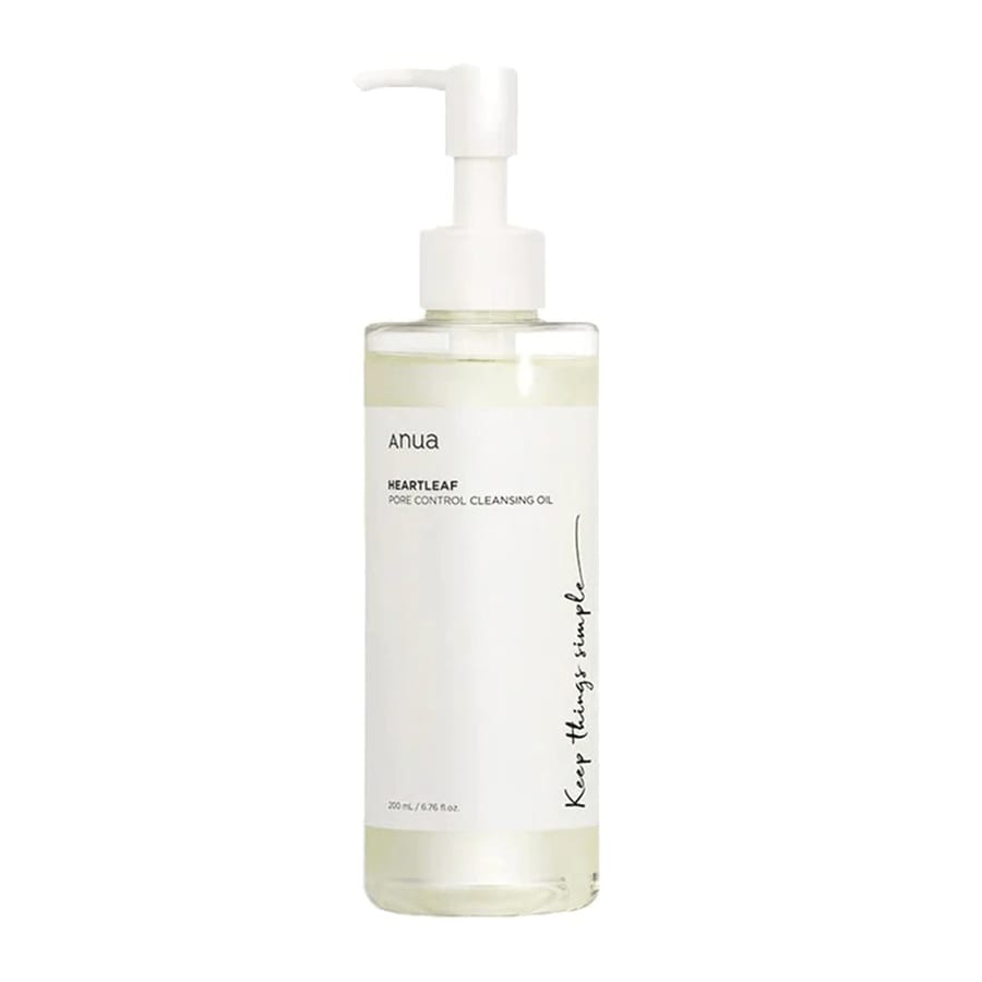 ANUA Heartleaf Pore Control Cleansing Oil 200ml غسول زيتي هارتليف للتحكم في المسام من انوا - 200مل