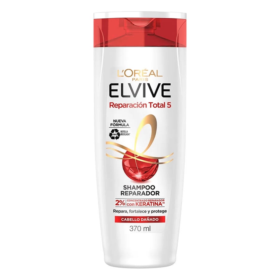SHAMPOO ELVIVE-REPARADOR 370ML شامبو لوريال الفيف ريباراسيون توتال للشعر التالف