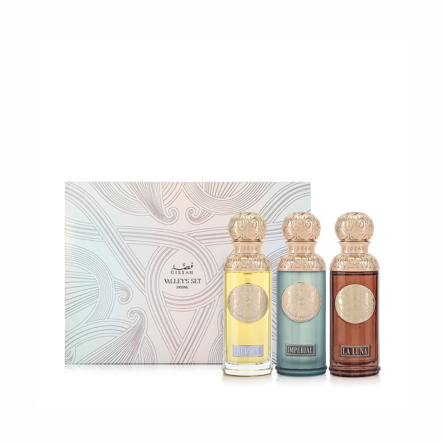 قصة مجموعة عطور فاليز 3 عطور بحجم 50مل