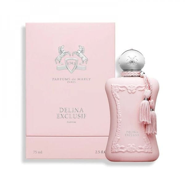Delina Exclusif by Parfums de Marly for Women - Eau de Parfum, 75ml عطر ديلينا إكسكلوسيف من بارفان دي مارلي للنساء - أو دو بارفان، 75 مل