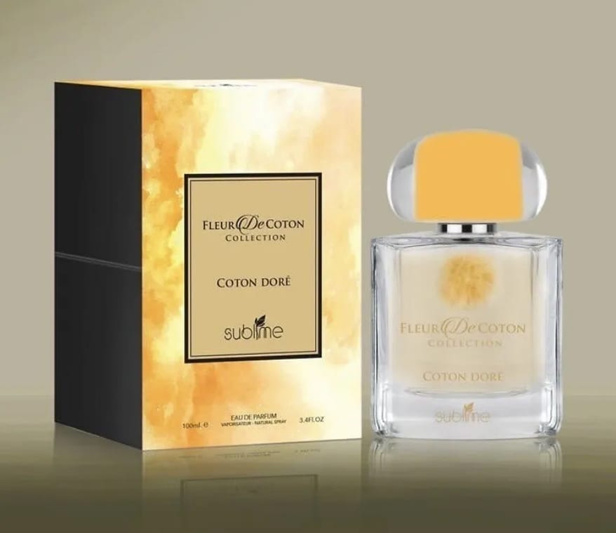 عطر دور القطن من سامية Cotton D’or EDP Perfume By Sublime Lattafa FLEUR DE COTTON COLLECTION
