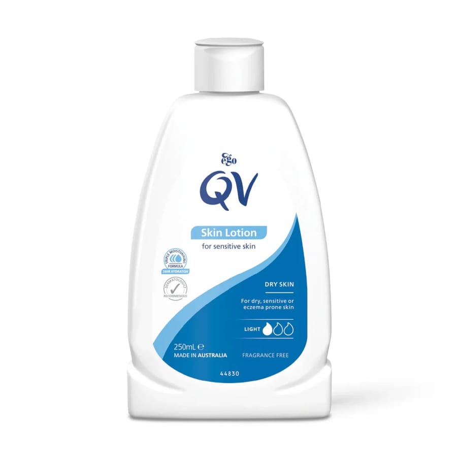 QV Skin Lotion 250 ml لوشن كيو في للبشرة الحساسة 250 مل هذا الاصدار الانكليزي غير المعرب