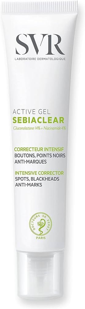 SVR Sebiaclear Active Gel اس في ار جل معالج للحبوب والاثار