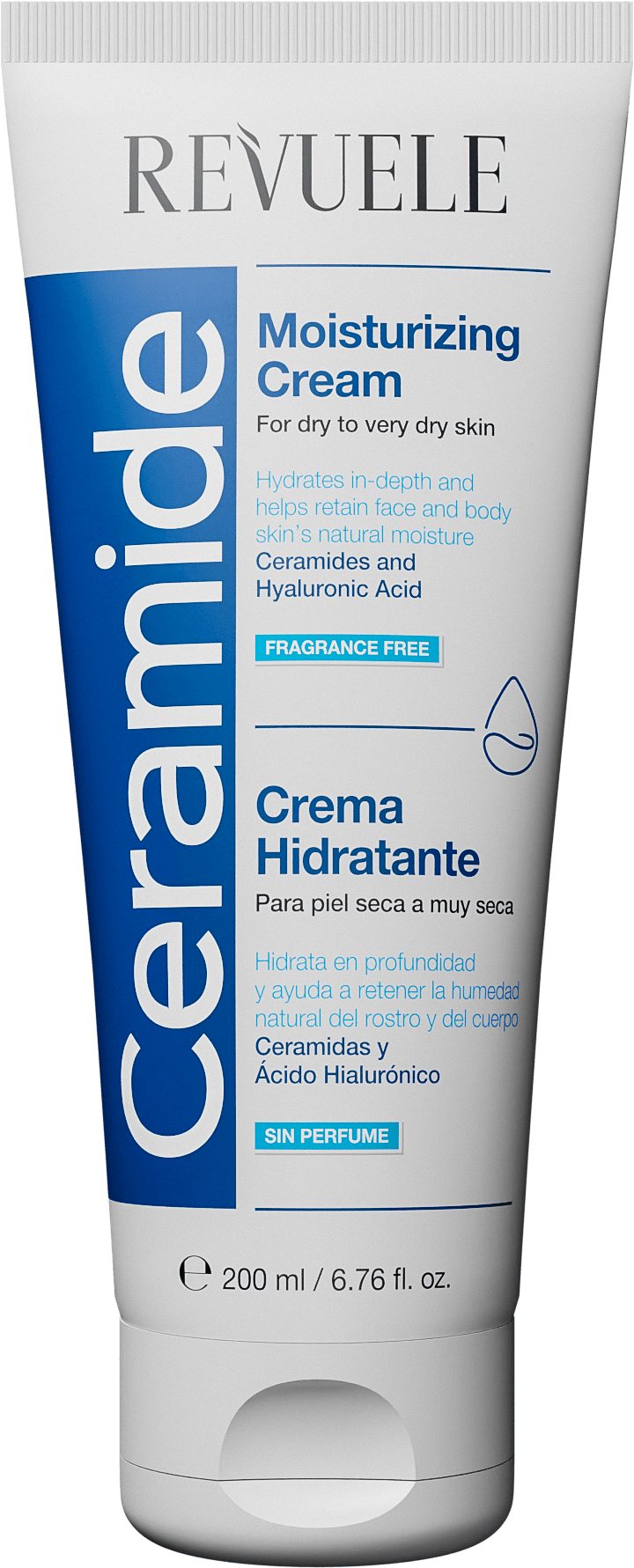 Ceramide Moisturizing Cream 200 Ml Fra Revuele كريم مرطب سيراميد 200 مل من ريفولي