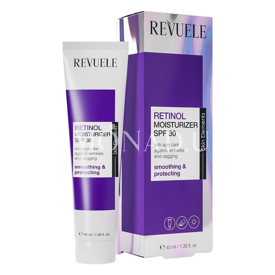 Revuele Retinol Moisturizing face cream SPF30 - 40ml | ريفويل مرطب للوجه بالريتينول مع spf30 - 40 مل