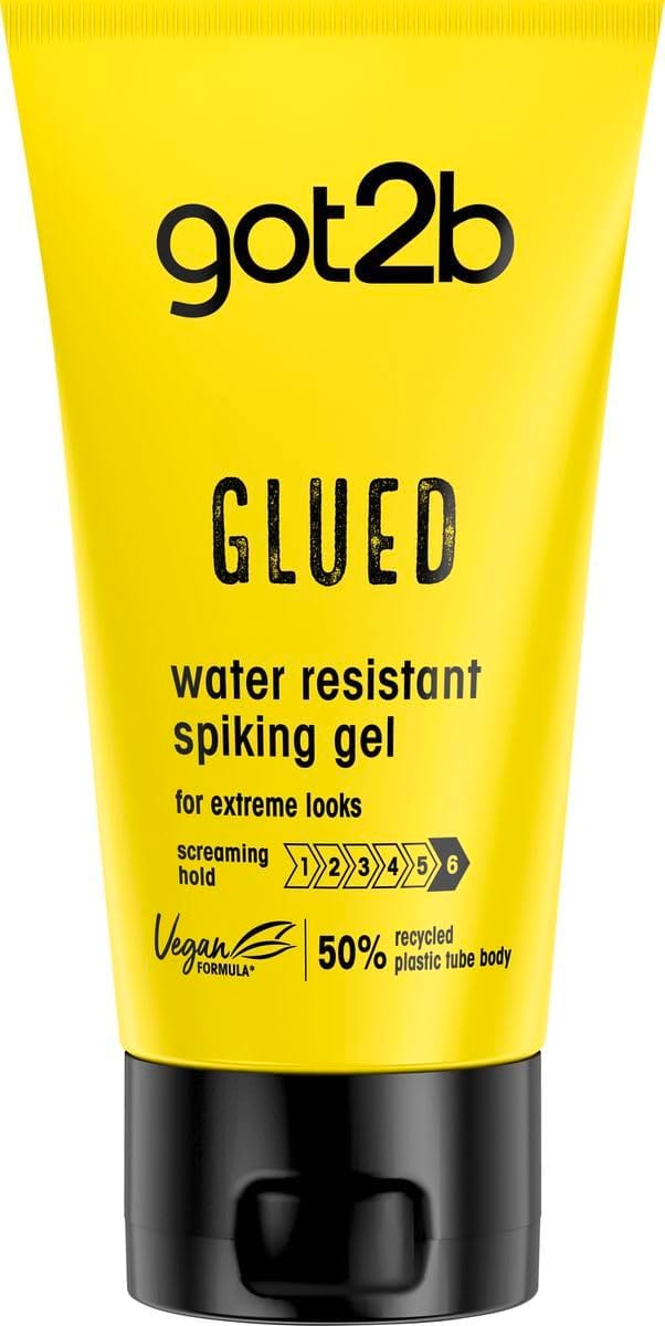Schwarzkopf Got2b Glued Water Resistant Spiking Glue 150ml جل مثبت للشعر كوتوبي