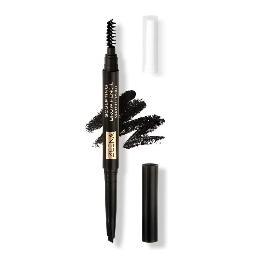 | زينة قلم تحديد الحواجب مقاوم للماء 030 Zeena - Sculpting Brow Pencil Waterproof - Dark 030
