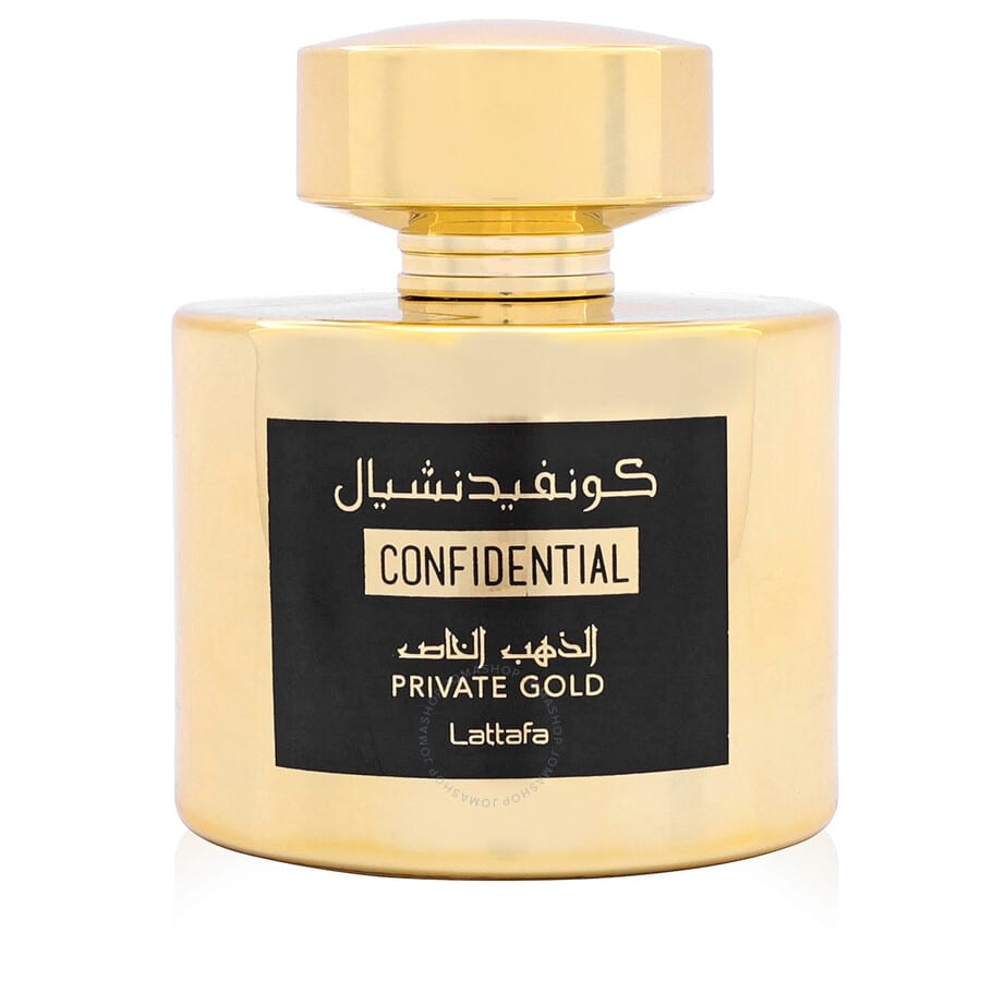 عطر كونفيدنشيال الذهب 100 ملUnisex Confidential Private Gold EDP Spray