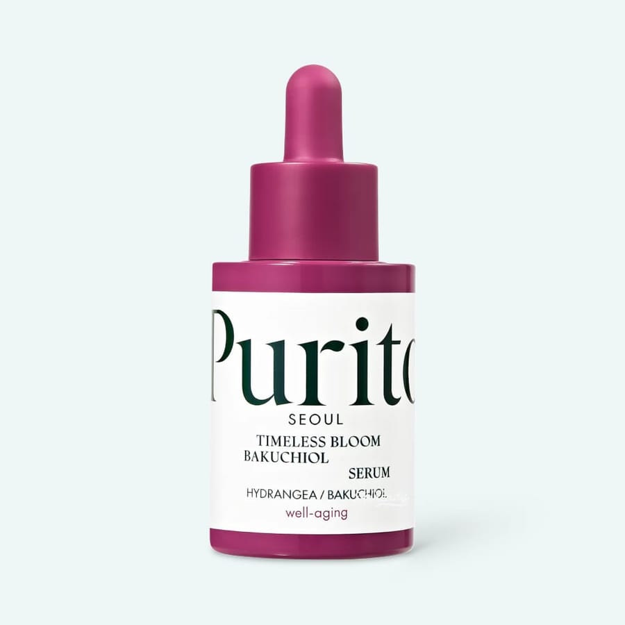 Purito Bakuchiol Timeless Bloom Revitalizing Serum 30ml بوريتو سيروم باكوتشيول تايمليس بلوم المنشط