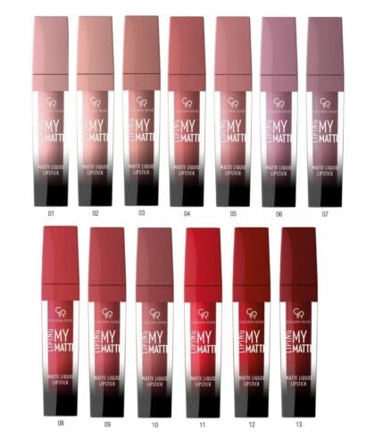 حمرة كولدن روز ليبنك GOLDEN ROSE» MY MATTE LIP INK Matte Liquid Lipstick