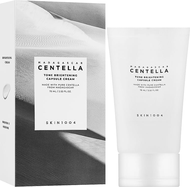 Skin1004 - Madagascar Centella Tone Brightening Capsule Cream 75ml كريم الترطيب والتفتيح من سنتيلا سكن1004