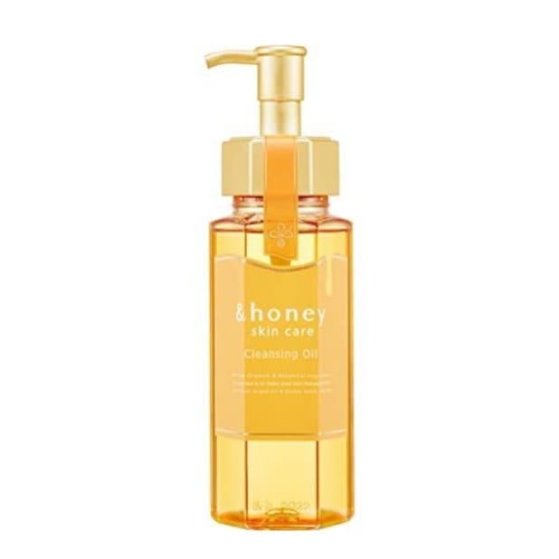 غسول زيتي منظف للمسام غسول للوجه مزيل مكياج العسل الياباني Vie Claire Co AND HONEY Cleansing oil 180ml Makeup Remover