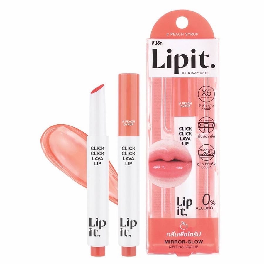 لب ات كلوس طبي كليك كليك لافا ليب Lipit click click lava lip