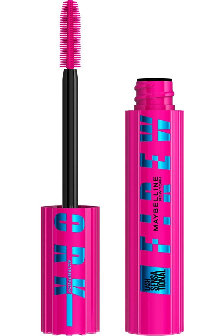 MAYBELLINE MASCARA CIGLIA SENSAZIONALI LASH SENSATIONAL FIREWORKS BLACK ماسكارا لاش سينسيشنال فاير وورك ضد الماء من ميبيلين ، 10 مل
