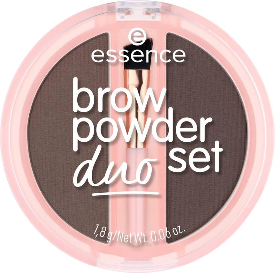 Essence Brow Powder Duo Set - 1.8g | اسنس بودرة تحديد الحواجب -